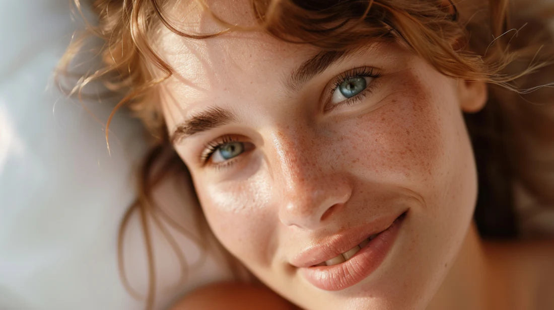 woman's face close up