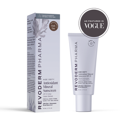 Zinc Oxide Mineral Sunscreen with Antioxidants (Dark Tint)